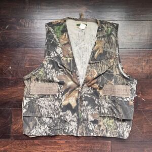 Game Winner Camouflage Hunting Vest Mesh Vented Full Zip Size Large